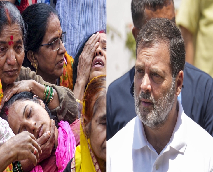 Rahul Gandhi Consoles Indore Water Crisis Victim Families