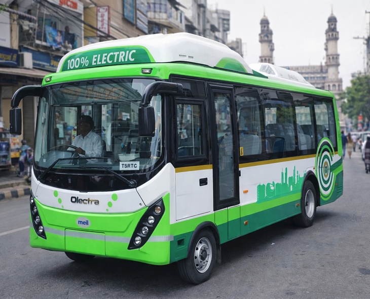 Luxury Electric Mini Buses Soon On HYD Roads