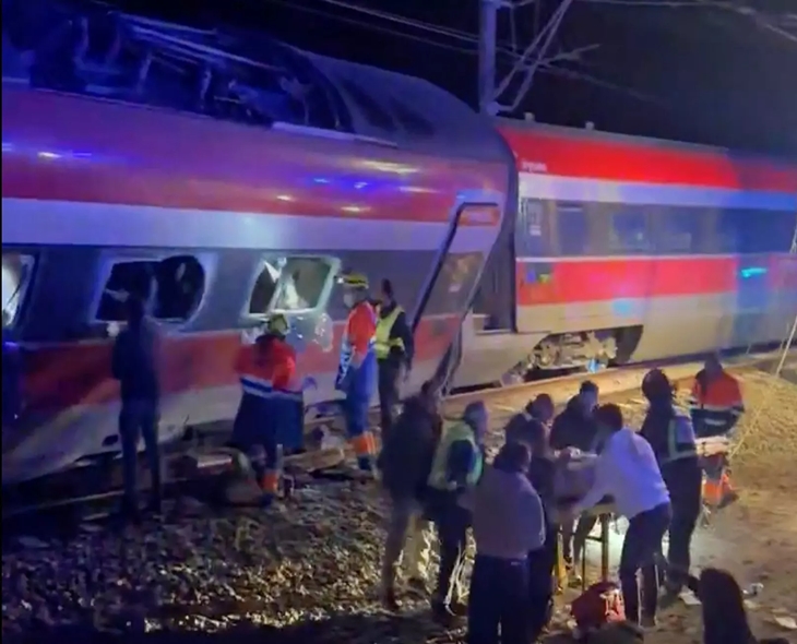 21 Dead In Spain After High-Speed Train Derailment