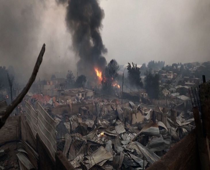 18 Dead, Hundreds Of Homes Destroyed In Chile Wildfires