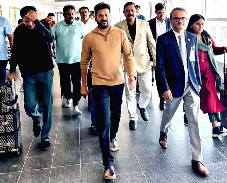Political Heat Rises Over CM Revanth’s Foreign Tour