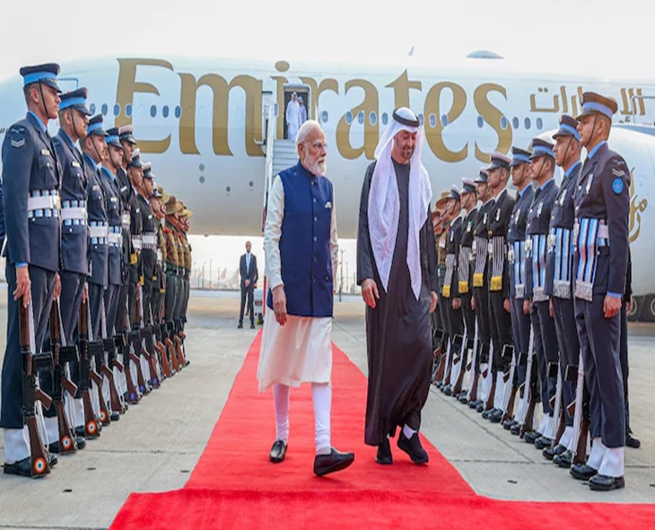 PM Modi–UAE President Talks Focus On Terrorism, AI, Energy