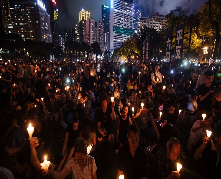 Hong Kong To Begin Trial Of Tiananmen Vigil Organisers Today