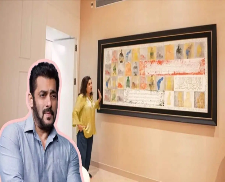 Salman Khan’s Ayatul Kursi Painting Wins Hearts In Farah Khan’s Vlog