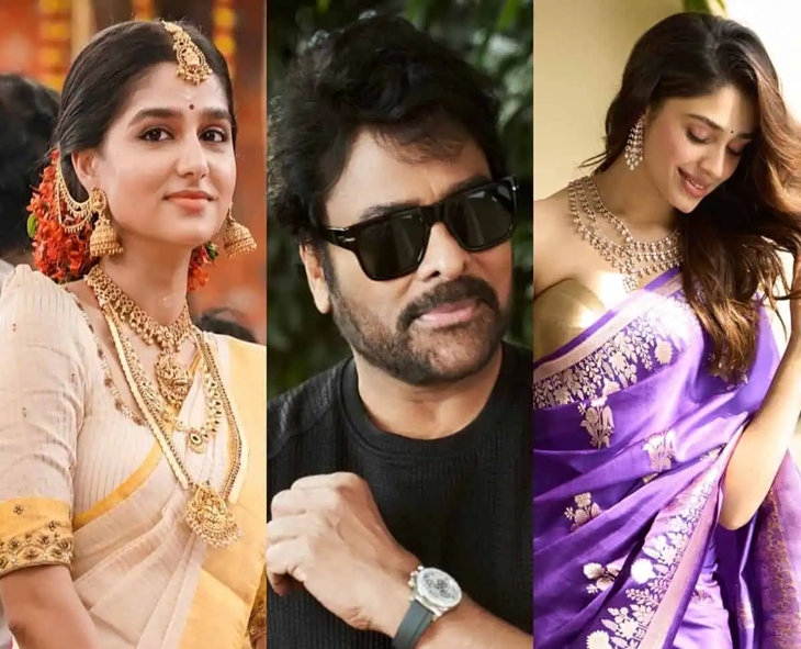 Anaswara or Krithi? Mega 158 Heroine Choice Nears Final