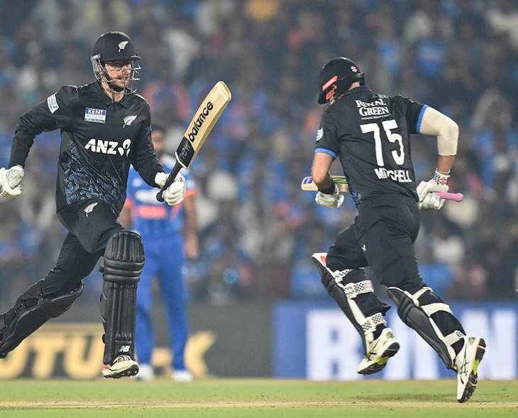 New Zealand Sets Big Target Against Team India