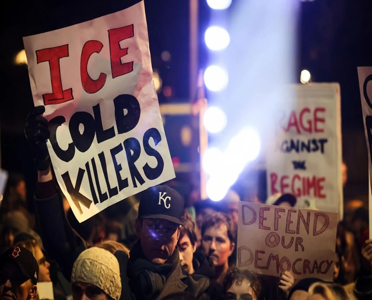 Paris Rally Erupts Over US ICE Tactics Amid Global Outrage