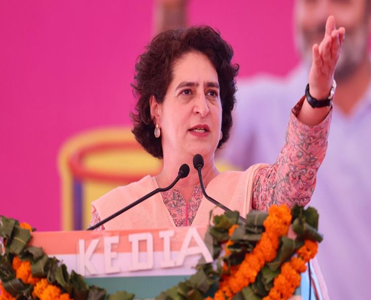 Priyanka Slams Govt Over Women’s Quota Bill Failure