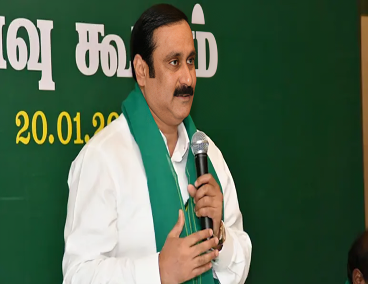 PMK’s Anbumani Criticises Vijay After Trichy Visit
