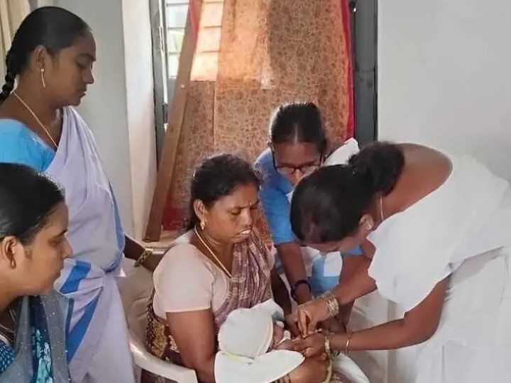 చంటి బిడ్డలకు టీకాలు