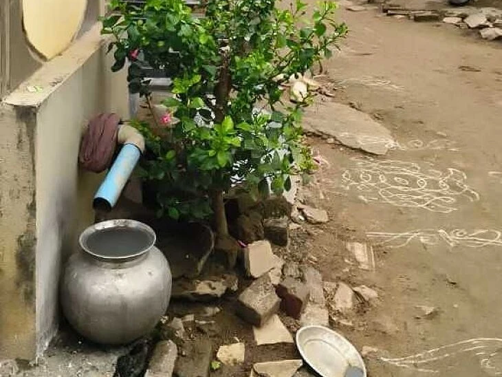 కేబీపీ అగ్రహారంలో డ్రైనేజీలు లేక ఇక్కట్లు