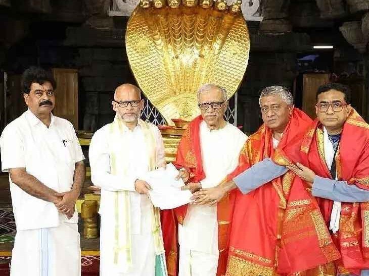 శ్రీవారికి రూ.3 కోట్ల ఆస్తి విరాళం