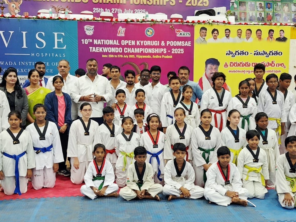 విజయవాడలో జాతీయ ఓపెన్ తైక్వాండో ఛాంపియన్షిప్‌ పోటీలు