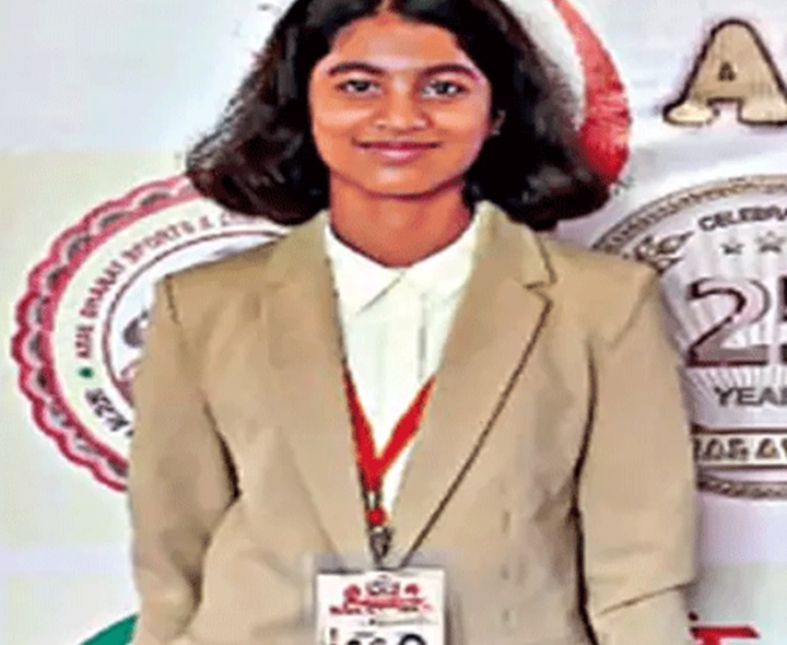 హైదరాబాద్ బాలికకు అటల్ భారత్ స్పోర్ట్స్ అవార్డ్