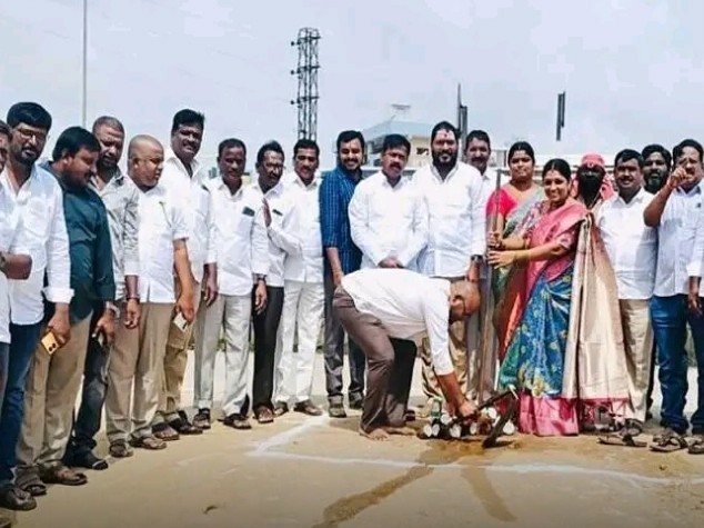 రూ.12 లక్షలతో పైపులైన్ పనులకు శంకుస్థాపన