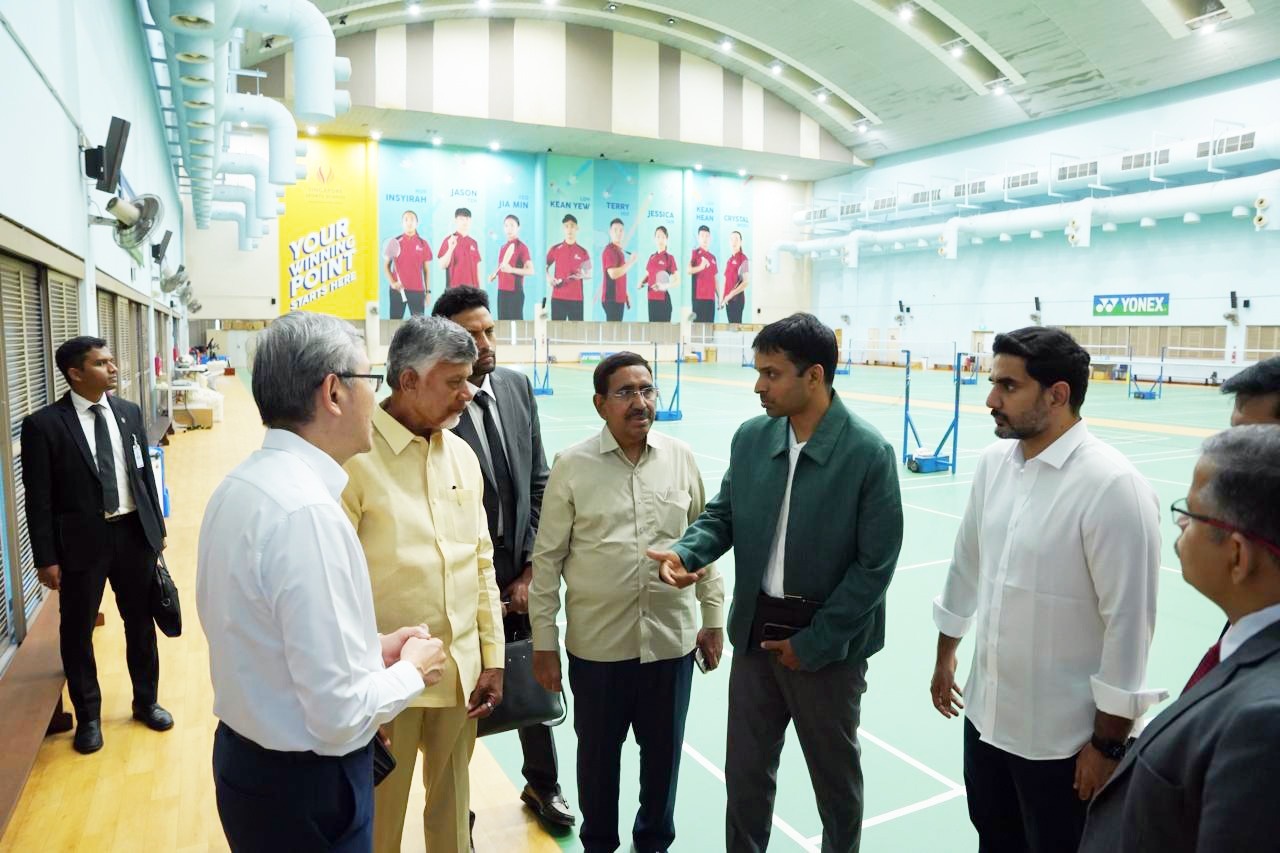 పోర్ట్ ఆఫ్ సింగపూర్ సీఈవోతో చంద్రబాబు భేటీ