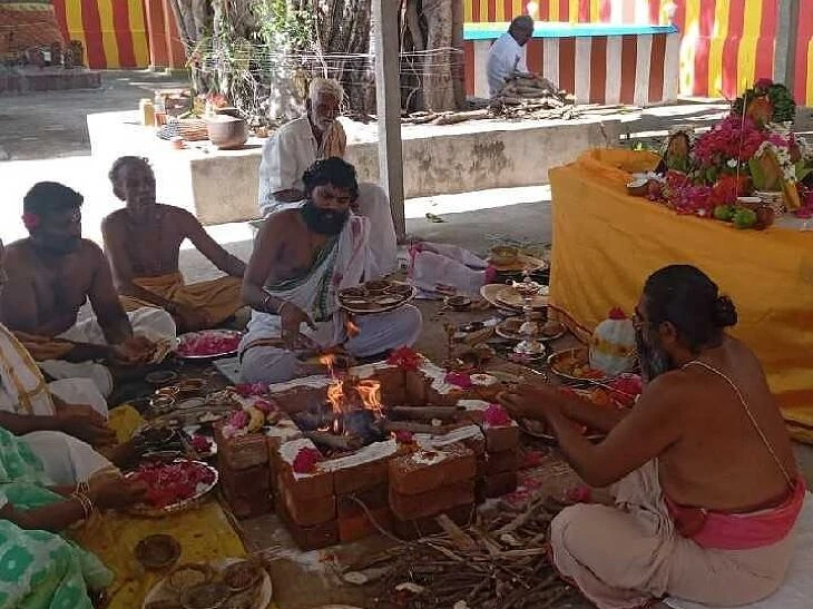 శాస్త్రోక్తంగా ముత్యాలమ్మ అమ్మవారి బాలాలయం
