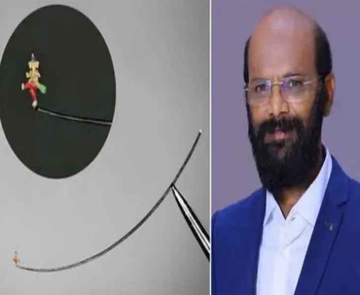 WOW.. కనురెప్పపై సూక్ష్మ గణపతి