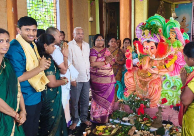 విఘ్నేశ్వరుడిని దర్శించుకున్న ఎమ్మెల్యే