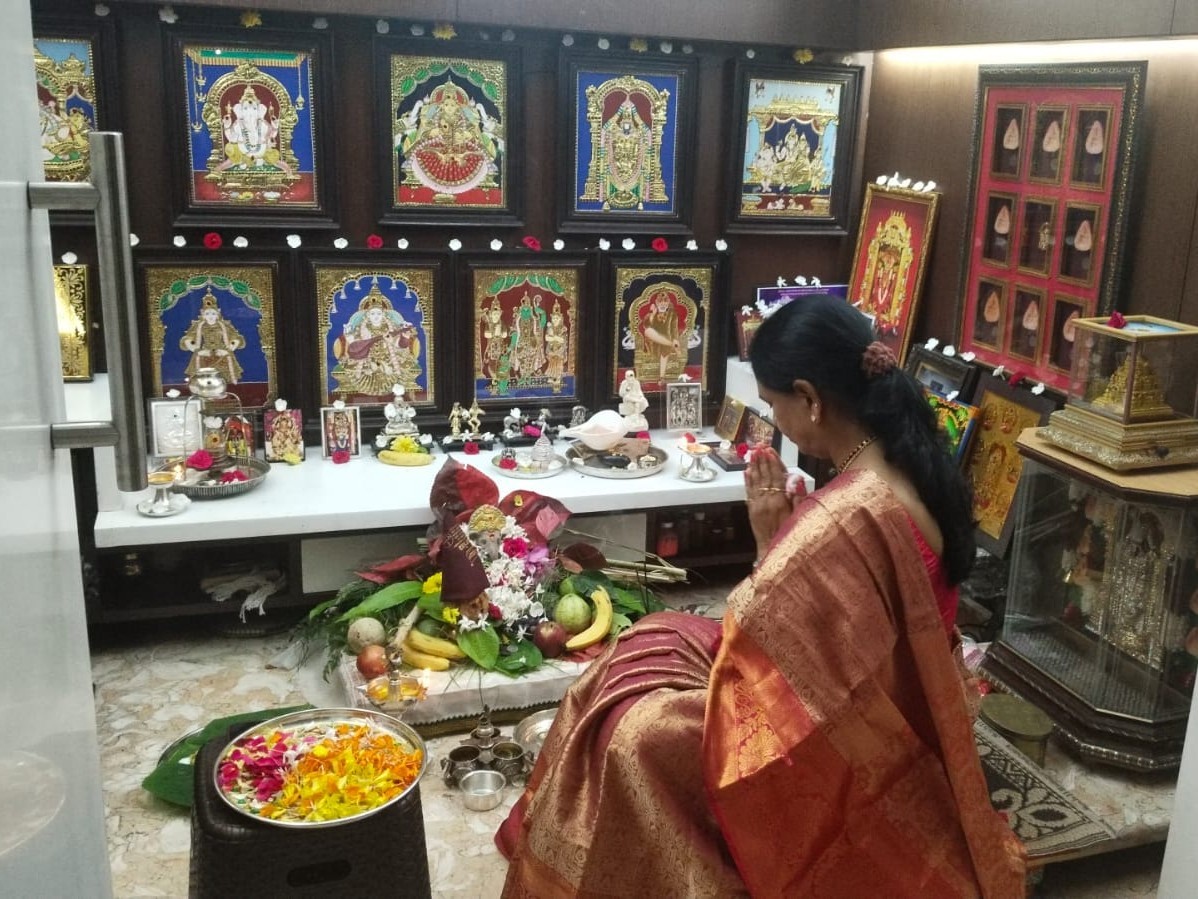 వినాయక చవితి వేడుకల్లో పాల్గొన్న ఎంపీ