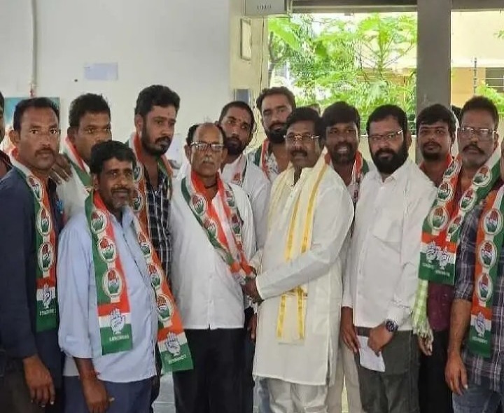 కాంగ్రెస్ పార్టీలో చేరిన BRS నాయకులు