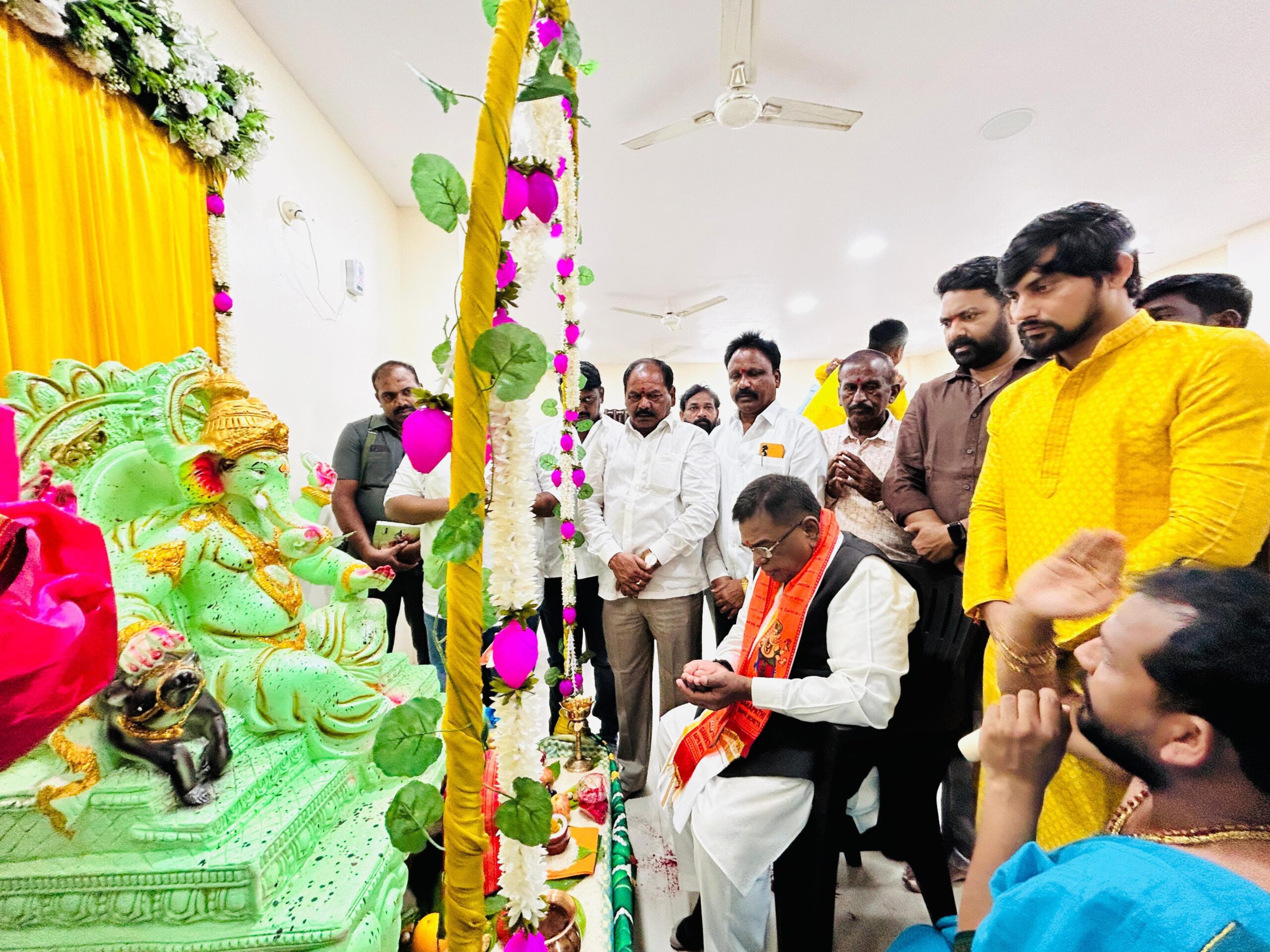 MLA క్యాంపు కార్యాలయంలో వినాయక చవితి వేడుకలు