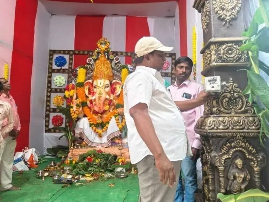 మండపాలకు ఉచిత విద్యుత్ మీటర్ల ఏర్పాటు