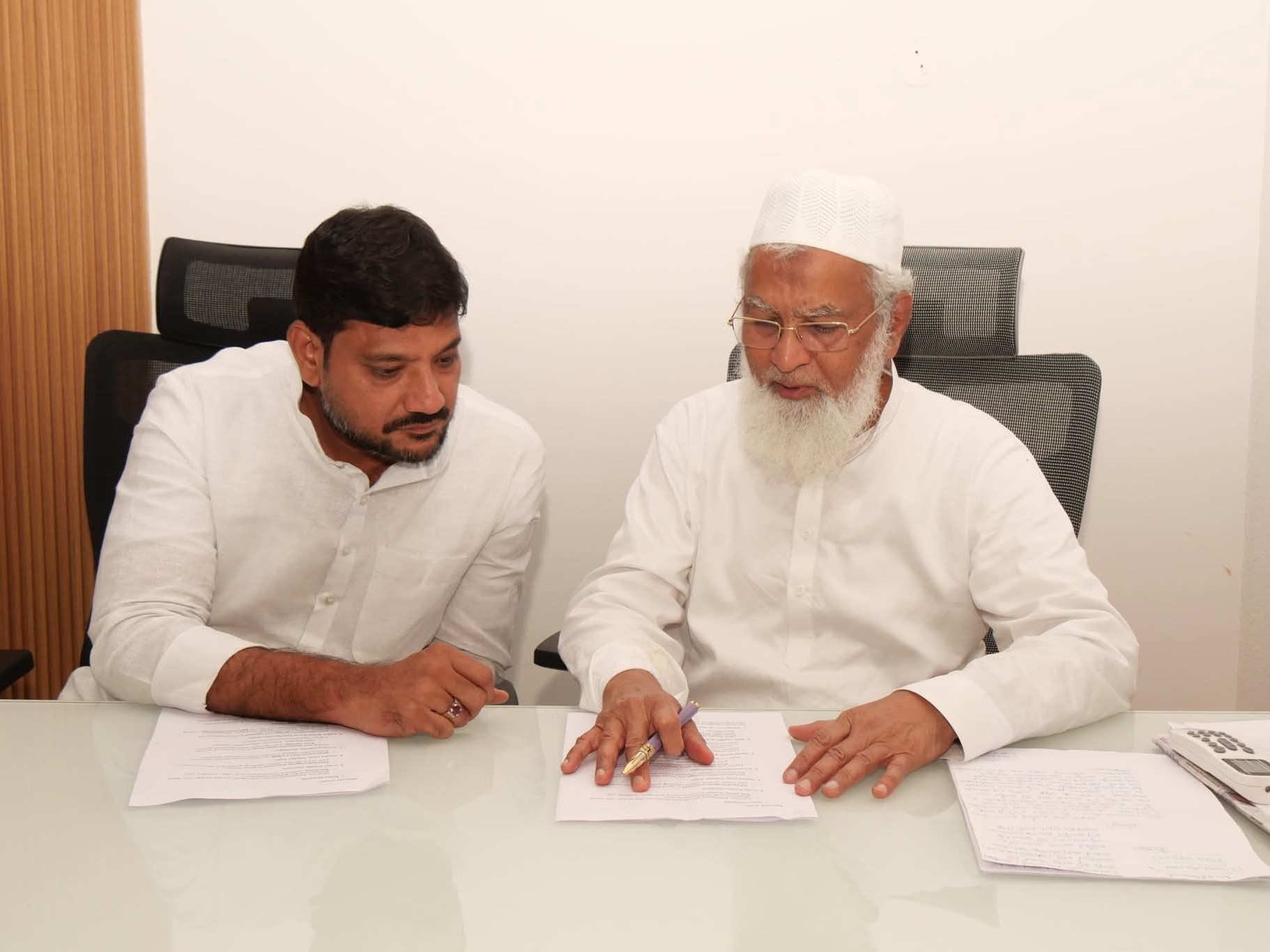 ‘ముస్లిం మైనారిటీల విద్యా ,సంక్షేమం కోసం నిశ్చయమైన కృషి’
