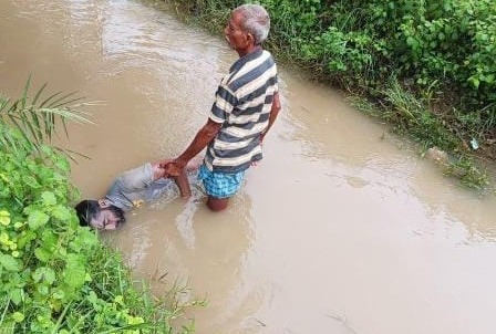 కెనాల్‌లో పడి వ్యక్తి మృతి