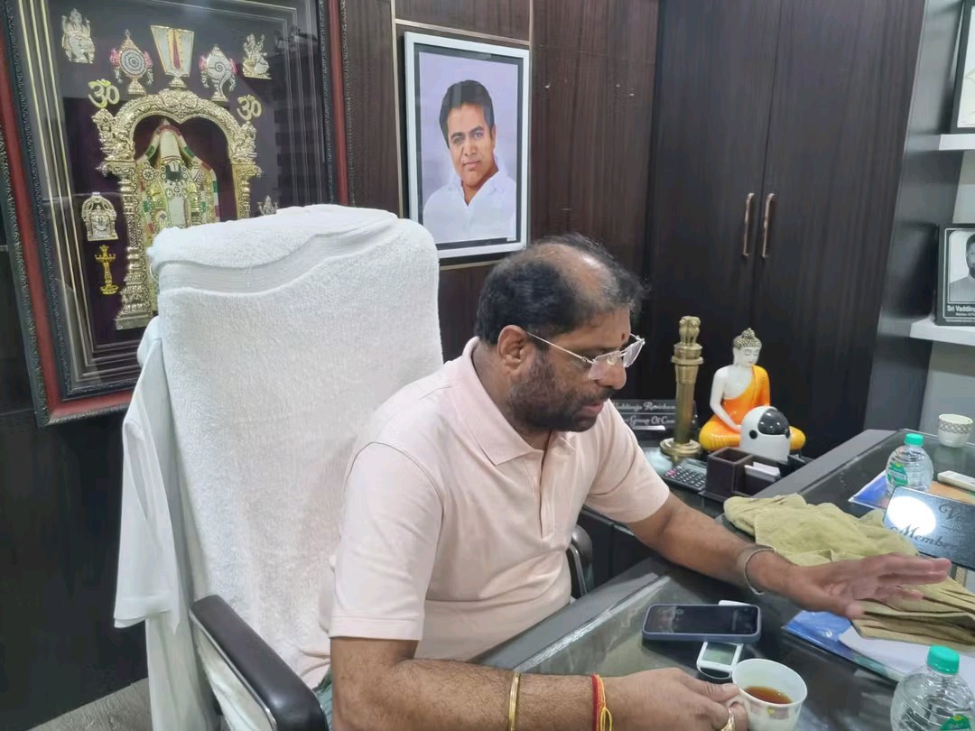వరదలపై ఎంపీ రవిచంద్ర సమీక్ష