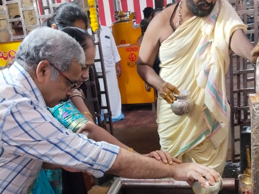 కనకమహాలక్ష్మి ఆయలంలో ఏయూ వీసీ