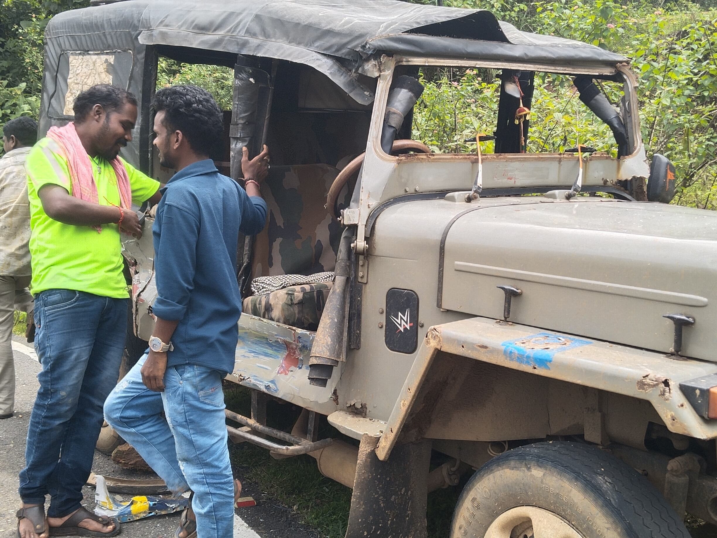 కొక్కిరాపల్లి ఘాట్‌లో రోడ్డు ప్రమాదం