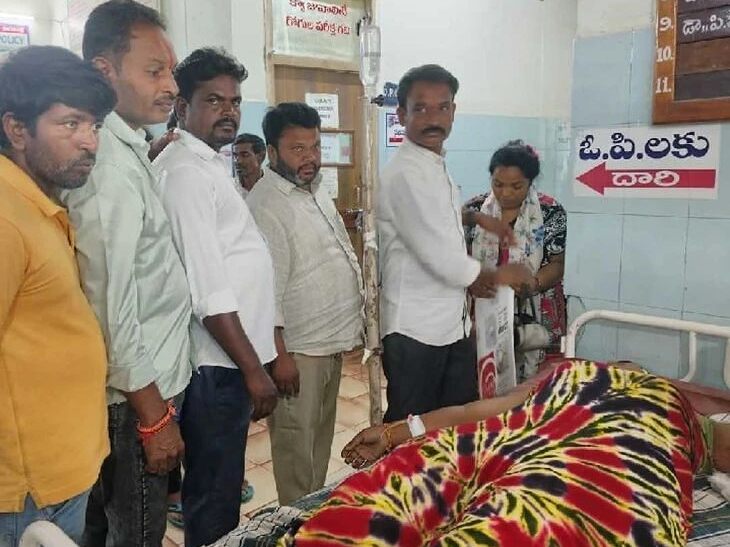 చౌడేపల్లెలో వైసీపీ నాయకురాలికి గాయాలు