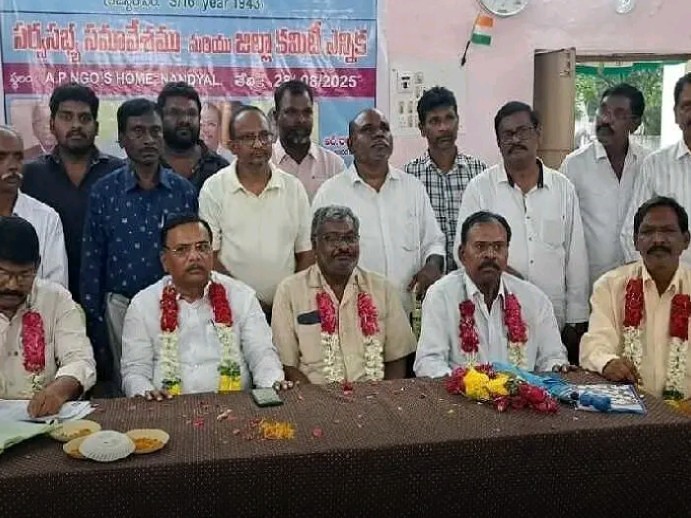 SCWA  జిల్లా అధ్యక్షుడిగా లక్ష్మయ్య