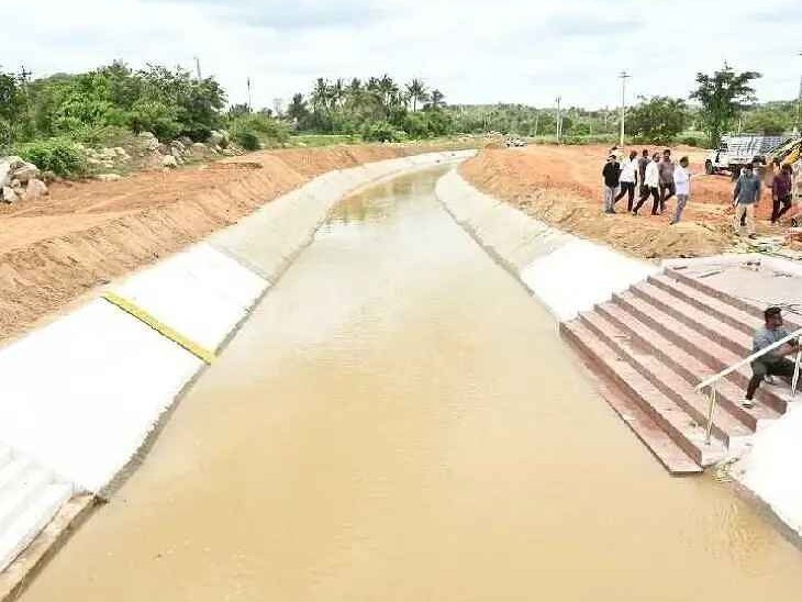 కుప్పంకి హంద్రీనీవా జలాలు