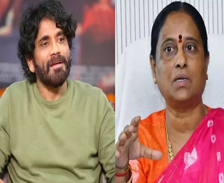 కోర్టుకు హాజరైన నాగార్జున, నాగచైతన్య