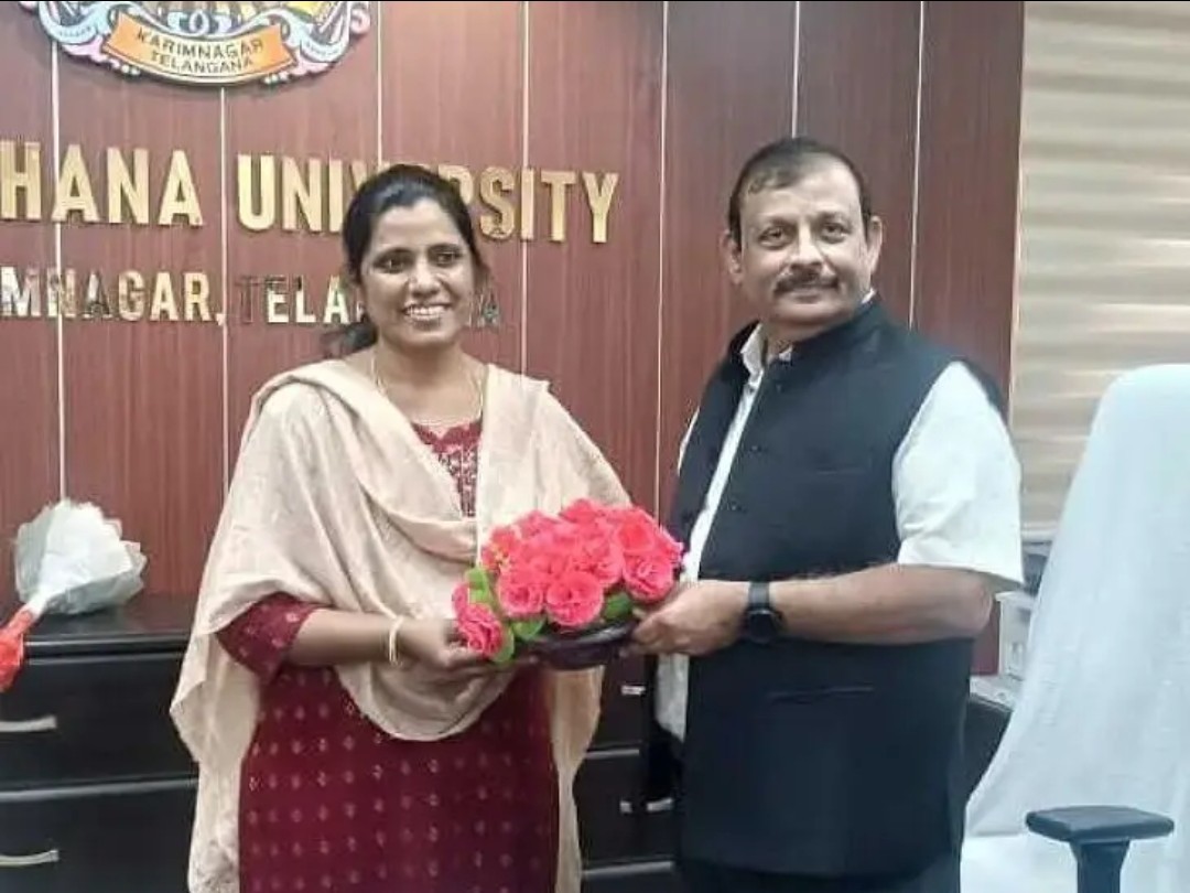ఉత్తమ అధ్యాపకురాలిగా శ్రీవాణి ఎంపిక