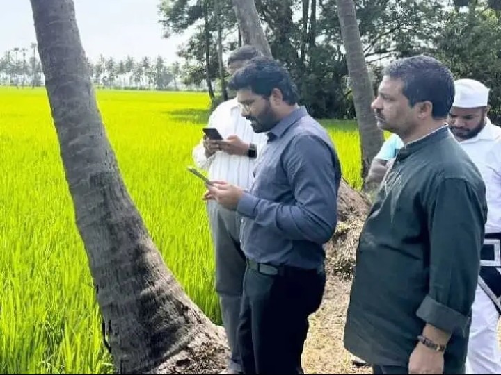 ఈ-క్రాప్ నమోదు పరిశీలించిన జేసీ