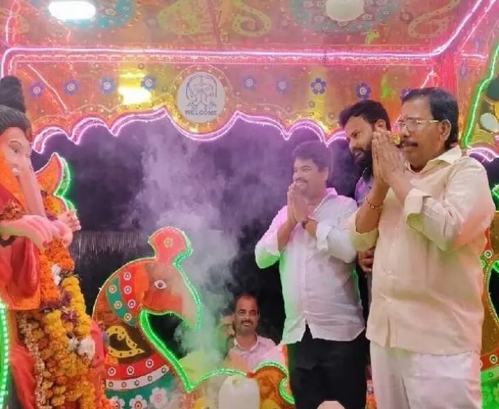 గణపయ్యను దర్శించుకున్న రాష్ట్ర ఏపీటీపీసీ ఛైర్మన్ బాబురావు