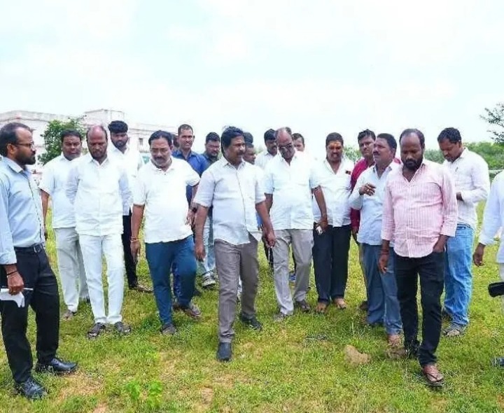సబ్‌స్టేషన్ నిర్మాణానికి స్థల పరిశీలన