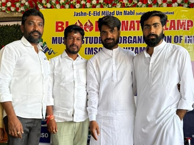 కింగ్స్ ప్యాలెస్ ఫంక్షన్ హాల్లో రక్తదాన శిబిరం