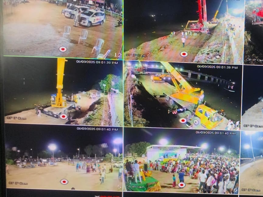 నిఘా నీడలో నిమజ్జనం