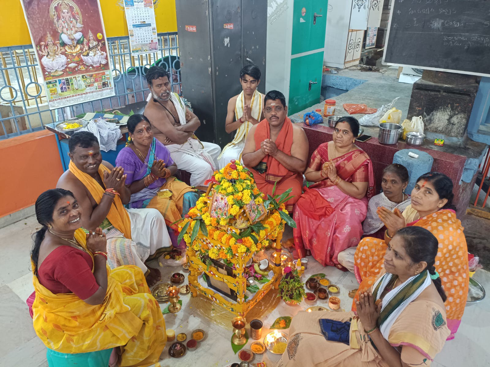 రంగనాథ స్వామి ఆలయంలో ఘనంగా సత్యనారాయణ వ్రతం