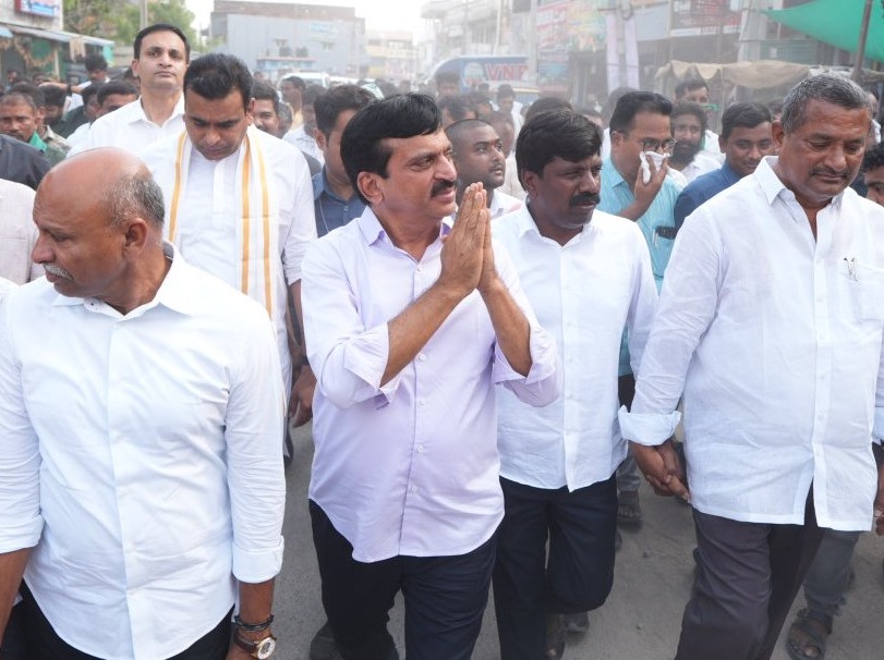 ‘బీసీ డిక్లరేషన్’ సభ స్థలిని పరిశీలించిన మంత్రులు