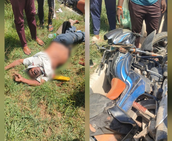 గుర్తు తెలియని వాహనం ఢీకొని వ్యక్తి మృతి