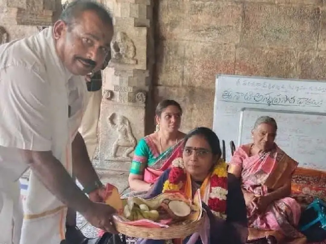 స్వామివారి సేవలో విశాఖపట్నం అడిషనల్  జడ్జి