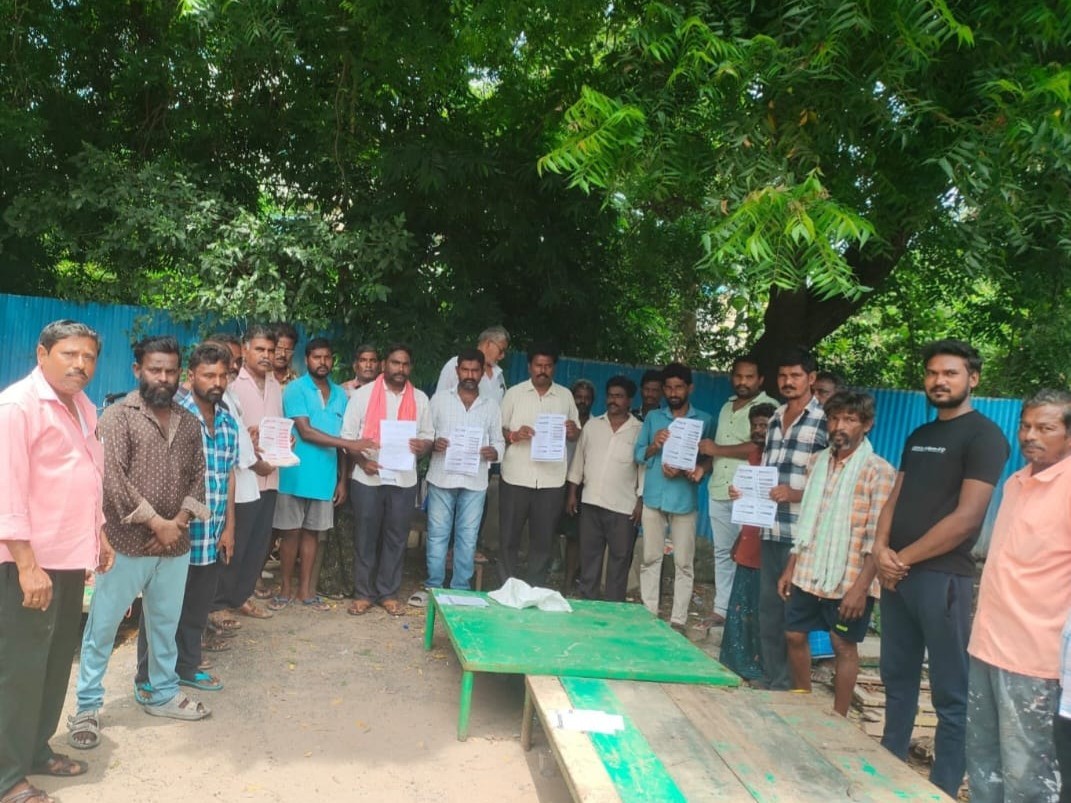 ‘భవన నిర్మాణ కార్మికుల సంక్షేమ బోర్డ్‌ను పునరుద్ధరించాలి’