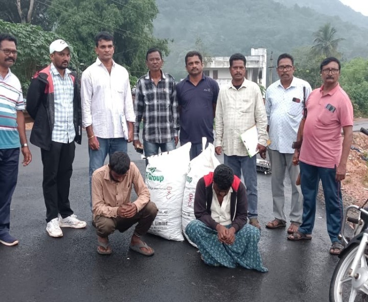 40 కేజీల గంజాయి స్వాధీనం