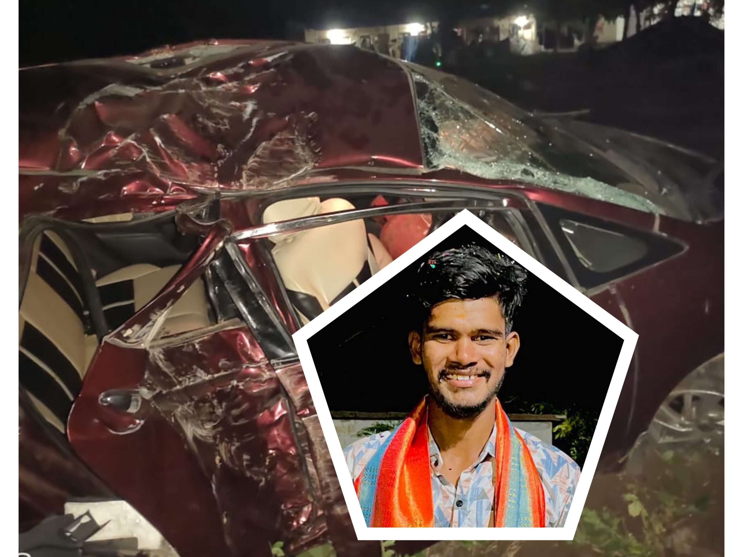 రోడ్డు ప్రమాదంలో ఒకరు మృతి, నలుగురికి గాయాలు