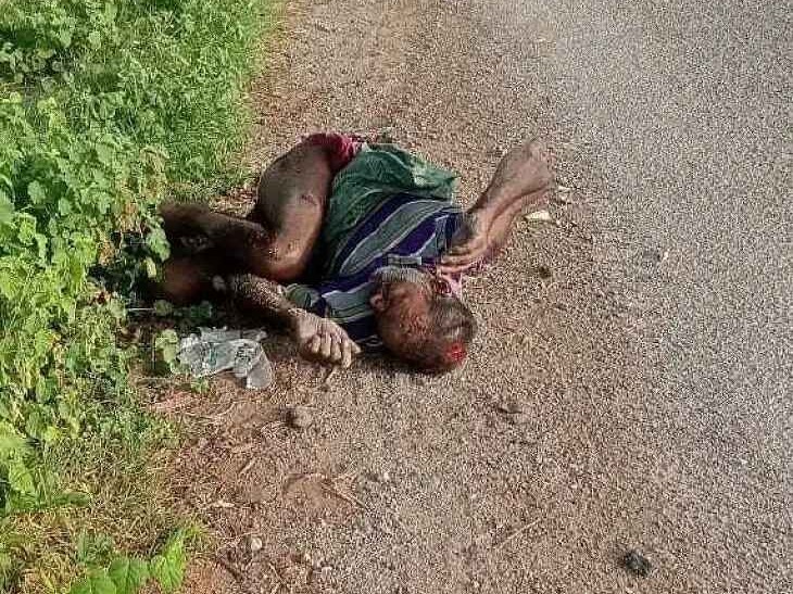 ముదిగుబ్బలో వాహనం ఢీకొని డ్రైవర్ మృతి